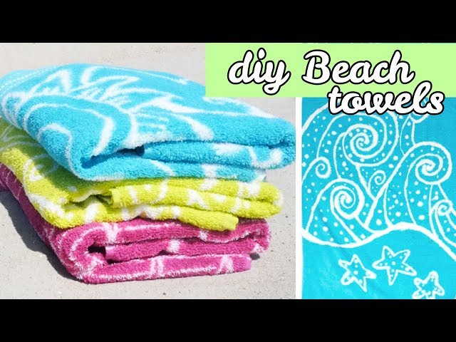 DIY Beach Towels