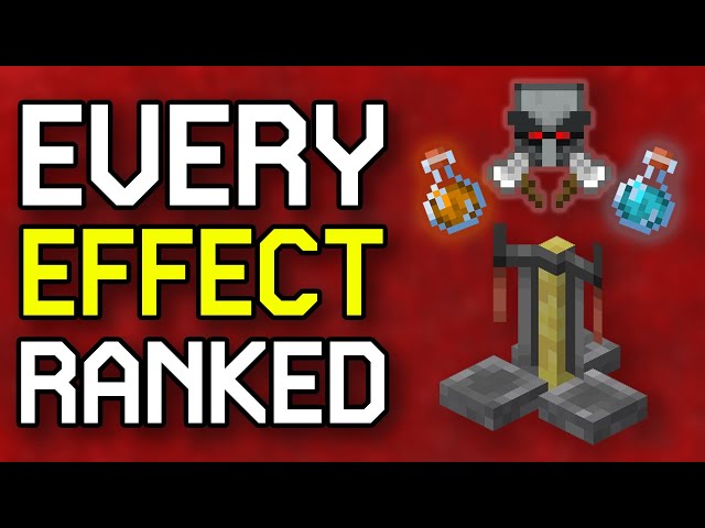 Ranking EVERY Potion Effect In Minecraft
