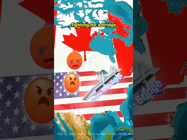 Most Controversial bridge in US???🇺🇸⚔️🇨🇦