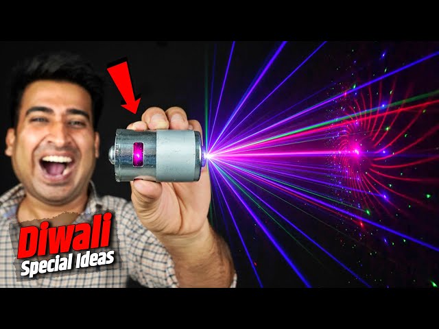 How To Make Best Diwali Light Using Dc Motor - Dc Motor से बनाओ Diwali Light
