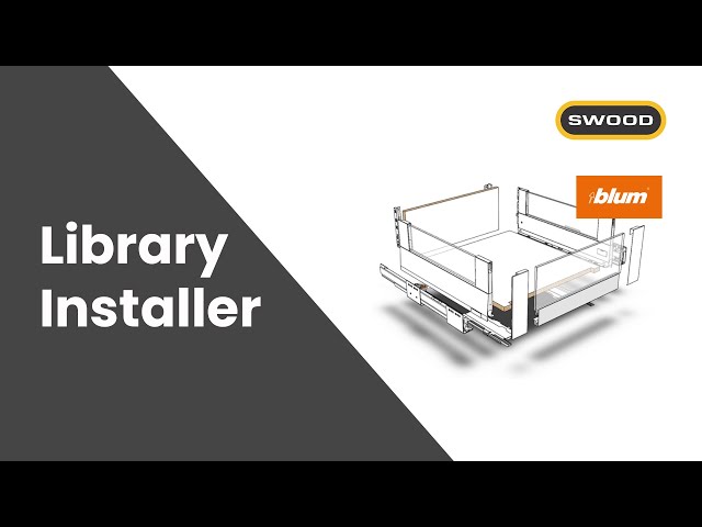 How to use Blum MERIVOBOX drawers in your SWOOD projects?
