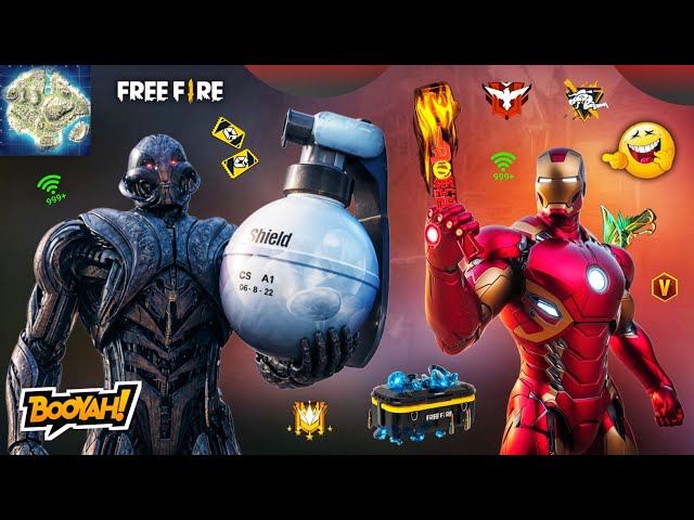 Free Fire Avengers vs Ultron 😂 | Hindi Funny Dubbing Video | FF Comedy | Mniblack 