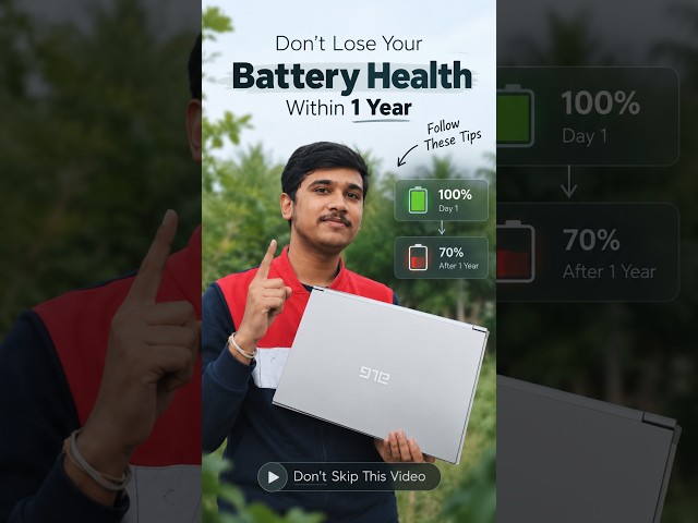 You're Killing Your Laptop Battery Right Now (Without Knowing It)