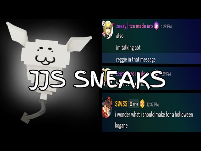 REGISTER POSSIBLY FREE NEXT UPDATE + KOGANE INFO AND MODEL (JJS Sneaks)