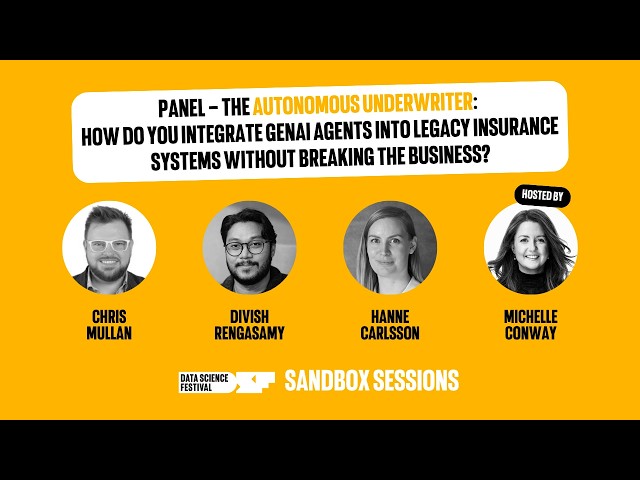 Panel: How do you integrate GenAI agents into legacy insurance systems without breaking the business