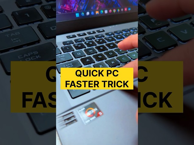 Quick Pc Faster Guide! #pctips #computertips