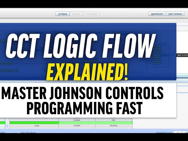 Stop Guessing! How to Read Logic Flow in Johnson Controls CCT Like a Pro