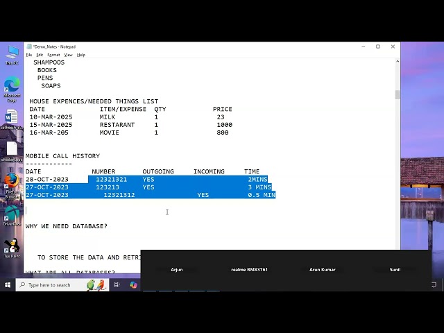 Azure Data Engineer Demo | SQL | PLSQL | Demo |