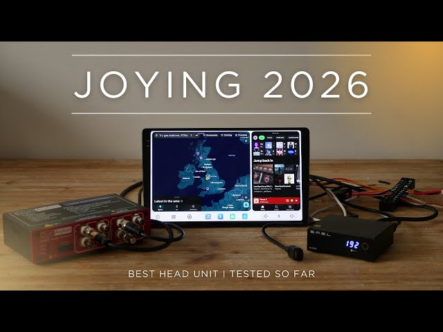 Joying 2026 head unit is the best one I have measured so far