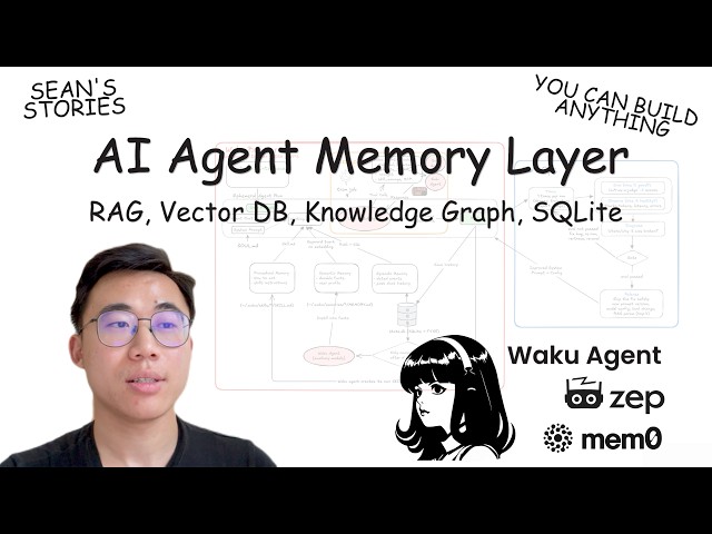 You Can Learn AI Agent Memory Layers | Graph RAG, Vector DB, SQLite, Hermes, Waku