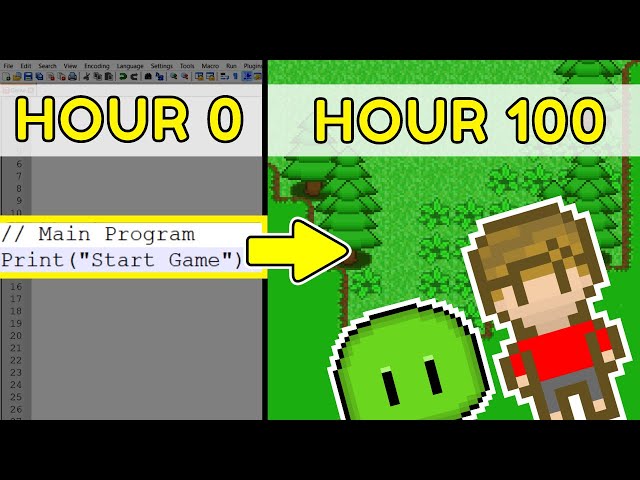 I Spent 100 HOURS Making a Game With NO GAME ENGINE