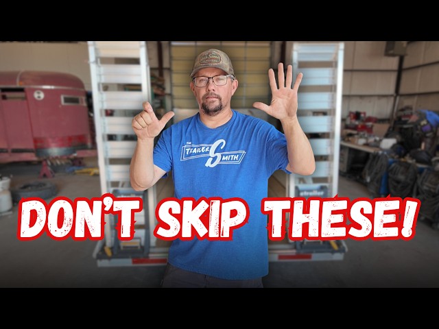 6½ Things To Check On Your Trailer After A Busy Season