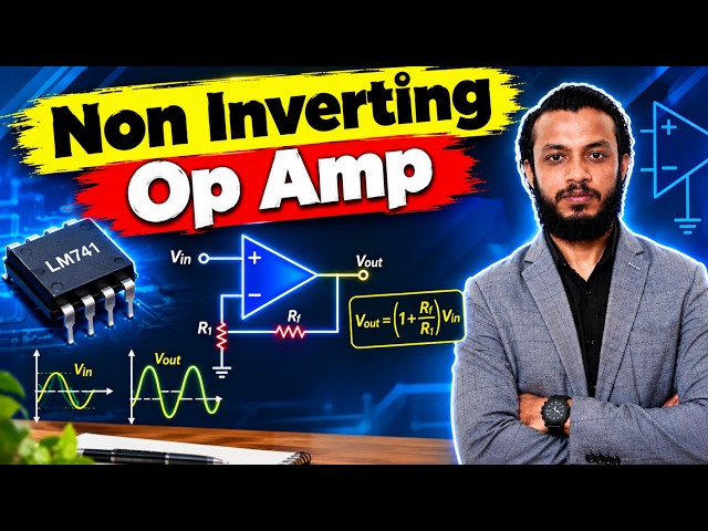 05-Non Inverting Op Amp || Bangla || Non-Inverting Operational Amplifier