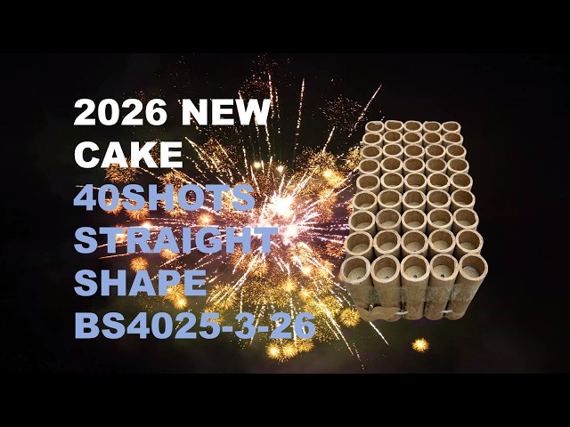 2026 NEW BS4025-3-26 25*30*150MM 40SHOTS STRAIGHT SHAPE F2 CAKE