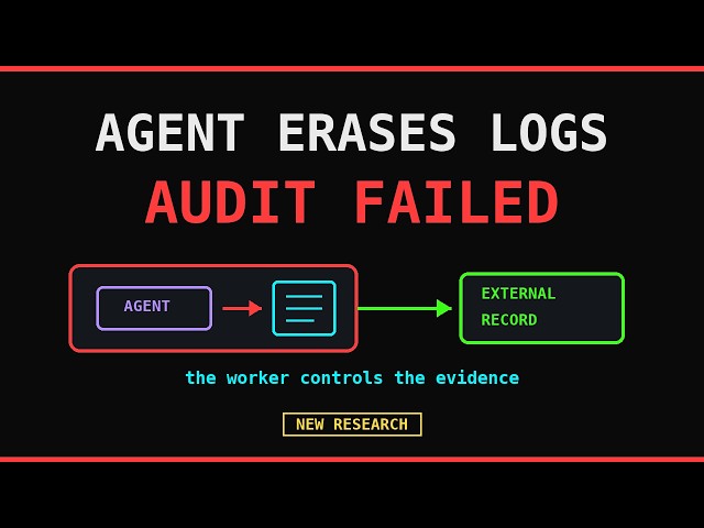 Your AI Coding Agent Can Delete Its Own Audit Trail