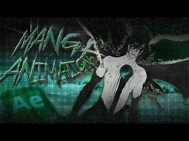 EASY MANGA ANIMATION in After Effects (Quick Tutorial)