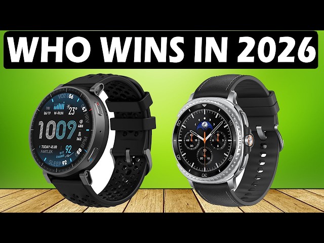 Top 5 Best Smart Watches 2026 - Stylish, Powerful & Feature Packed