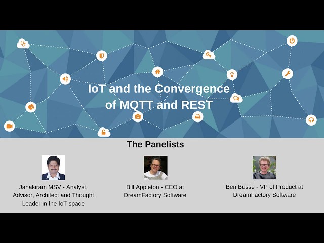 The Internet of Things and the convergence of MQTT and REST