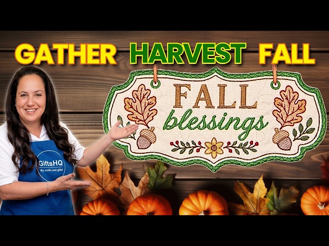 How to Make an ITH Fall Blessings Banner: Designs By JuJu