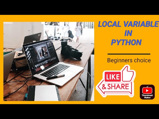 Local variable in Python 