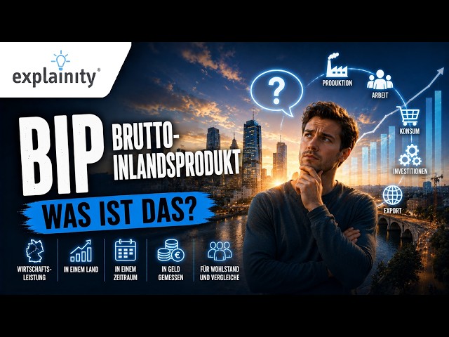Gross domestic product simply explained (explainity® explanatory video)