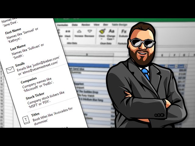 Fake & Obfuscate data in Excel with a click!