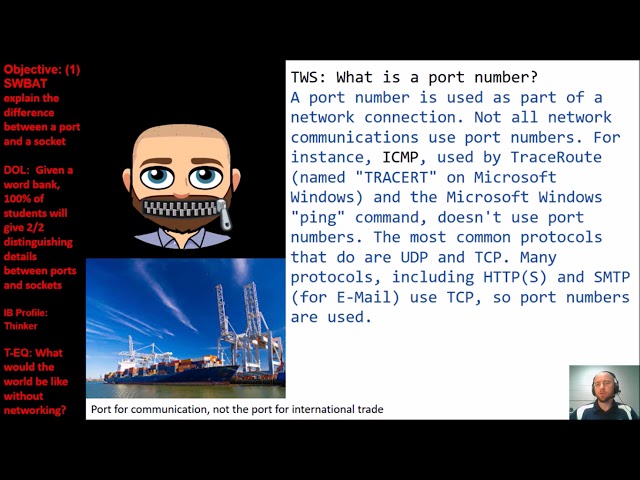 Ports vs Sockets