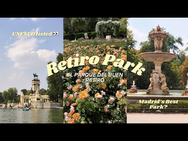 A Perfect Day in Retiro Park, Madrid 🌳