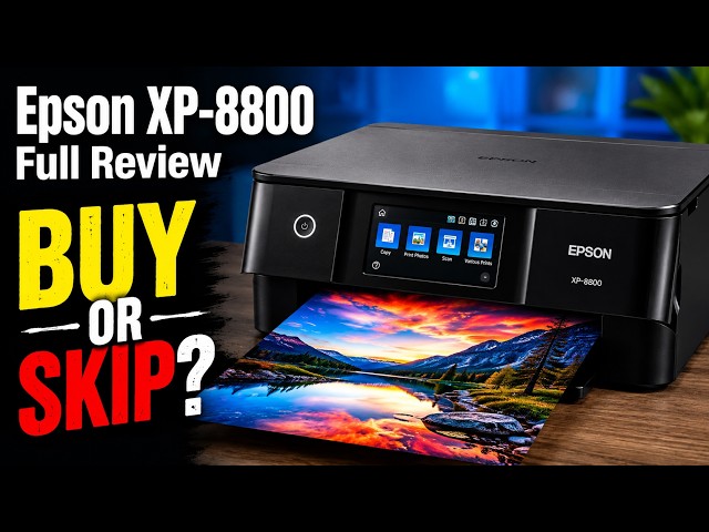 Epson XP-8800: Is It Worth Buying? Full Review