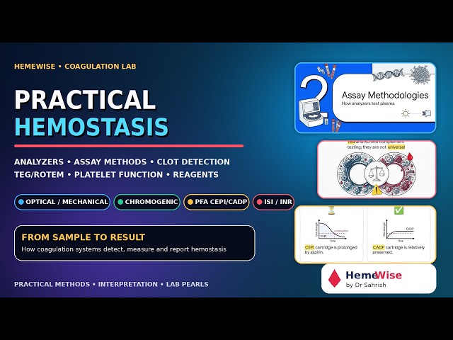 Practical Hemostasis From sample to Result 🩸