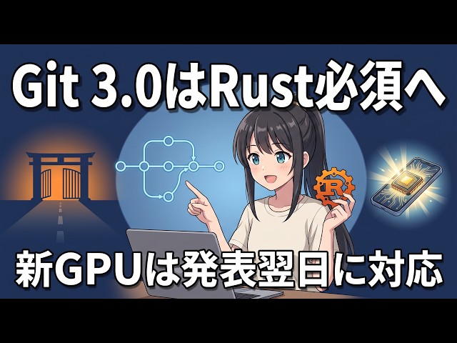 Git 3.0 to Require Rust, New GPU Gets Linux Patch Day After Announcement: A Day of Progress and C...