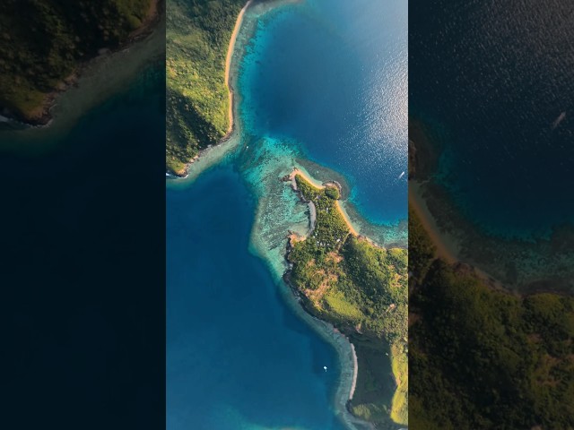 Frames from an insane sunrise in Fiji #drone  #goprohero13