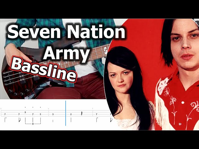 The White Stripes - Seven Nation Army Bassline | Bass Tutorial + Tabs