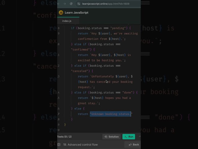 Refactoring if conditions #javascript #javascripttips