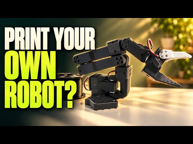 Can You 3D Print a Useful Home Robot?