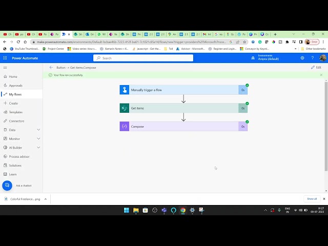 Count SharePoint List Items Power Automate