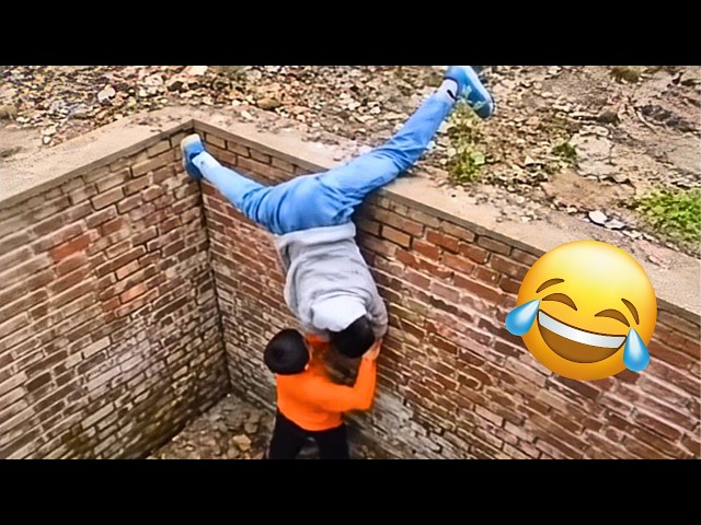 TRY NOT TO LAUGH 🤣 Funniest Video Compilation - Hilarious Moments, Fails, & Memes 😂 Part 105