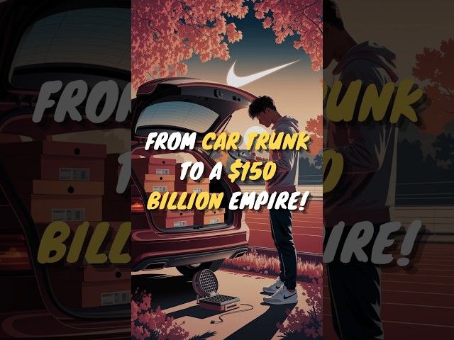 From Car Trunk To A $150 Billion Empire | The Nike Story #Shorts #Nike #PhilKnight #StartupStories