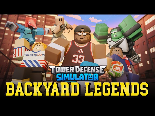 adidas Backyard Legends Trailer ⚽ | Tower Defense Simulator