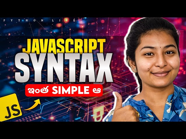 Javascript Syntax in Telugu 