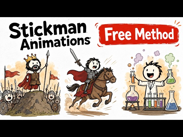 How to Create Stickman Animation with AI 100% FREE