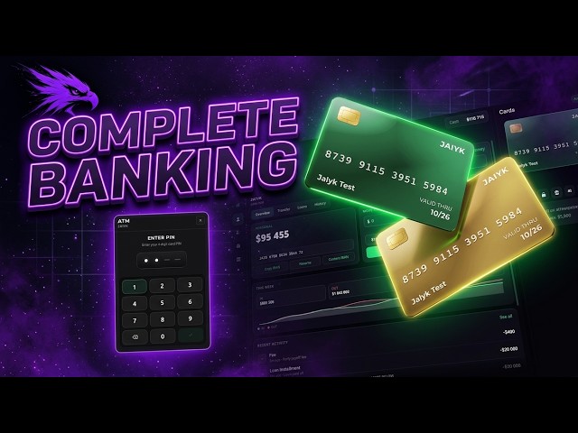 FiveM Complete Banking Script | Advanced Banking System