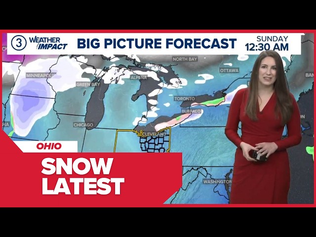 Unpack your warm clothes because snow could be on the way | OHIO SNOW FORECAST