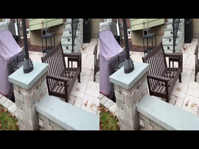 My first iPhone spatial (3D) video