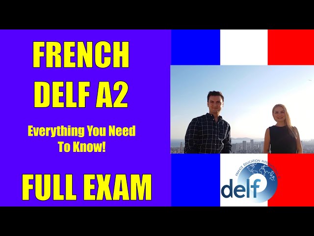 DELF A2 French Exam Simulation: Complete Practice Test with Tips & Answers | A2 Exam Preparation