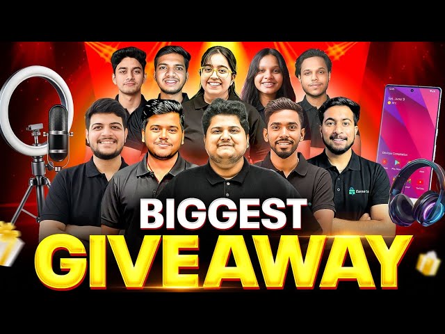 Biggest Giveaway 2026 🔥 | FREE Gifts Worth 10 Lakh Rs. @17th July | Earners 