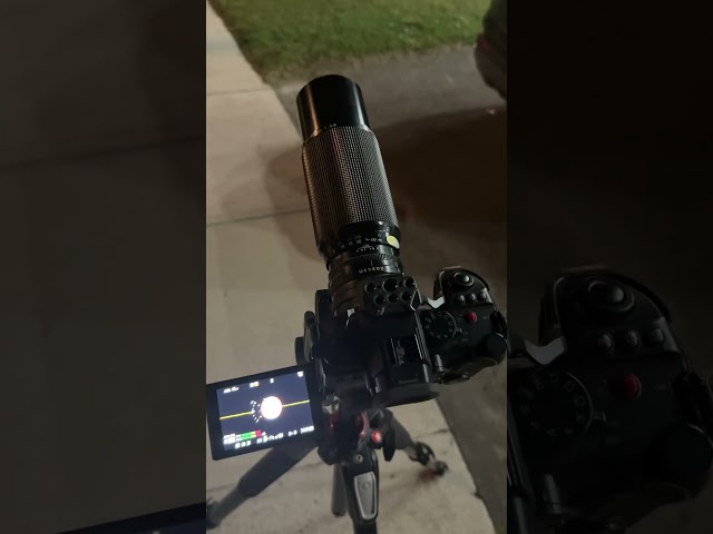 Taking Photos of the Moon 🌖 Lumix Camera