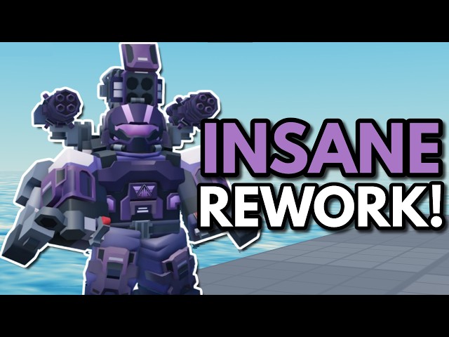 The NEW War Machine Rework Is INSANE! - Roblox TDS (UPDATE)