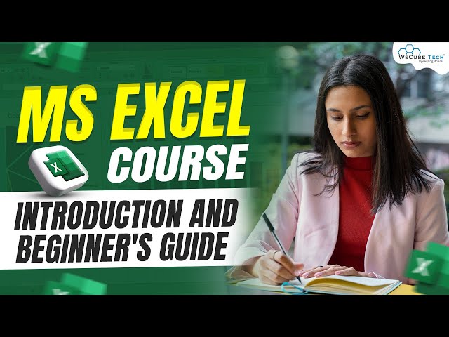 MS Excel full Course - Introduction and Beginner's Guide (2024 Edition)