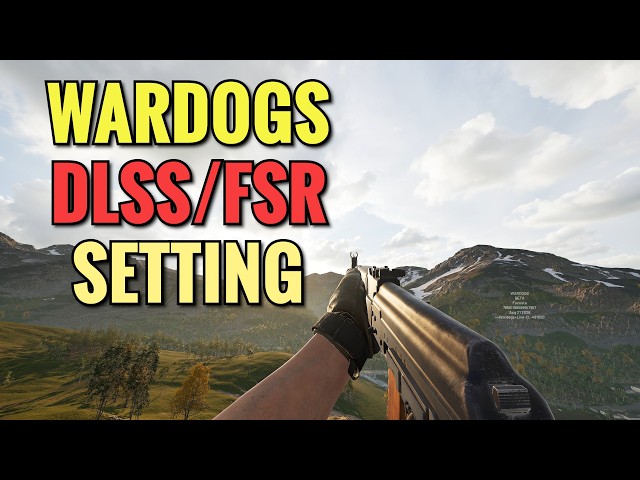 Wardogs How To Turn On/Off DLSS/FSR